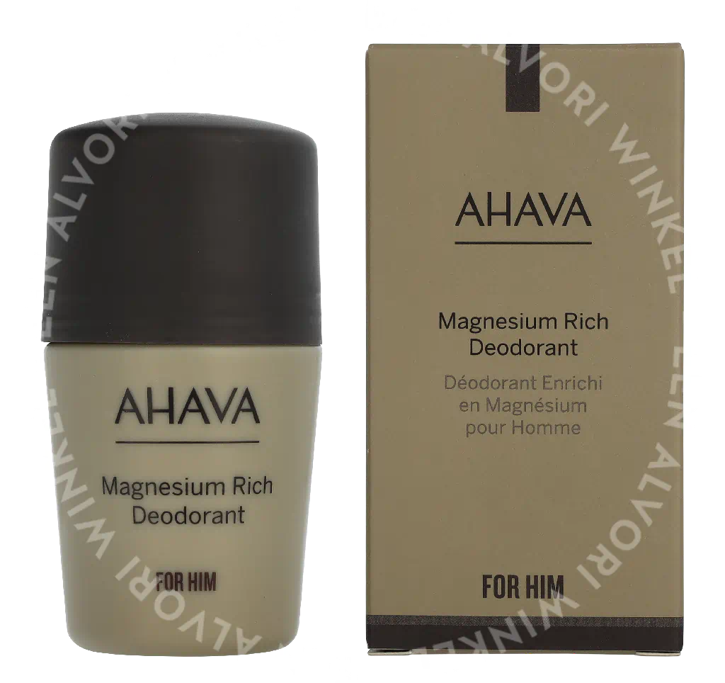Ahava Men Roll-On Magnesium Rich Deodorant 50ml - Afbeelding 4