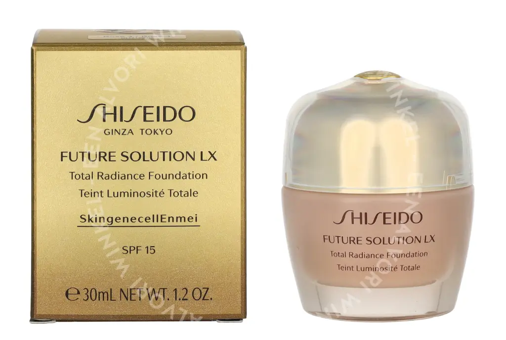 Shiseido Future Solution LX Total Radiance Foundation SPF15 30ml #03 Rose - Afbeelding 4