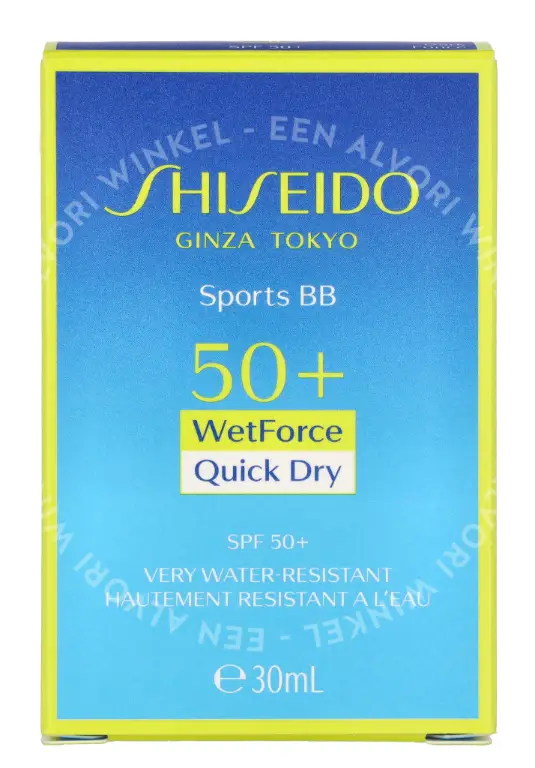 Shiseido Sports BB Wetforce Quick Dry SPF50+ 30ml Dark - Afbeelding 5