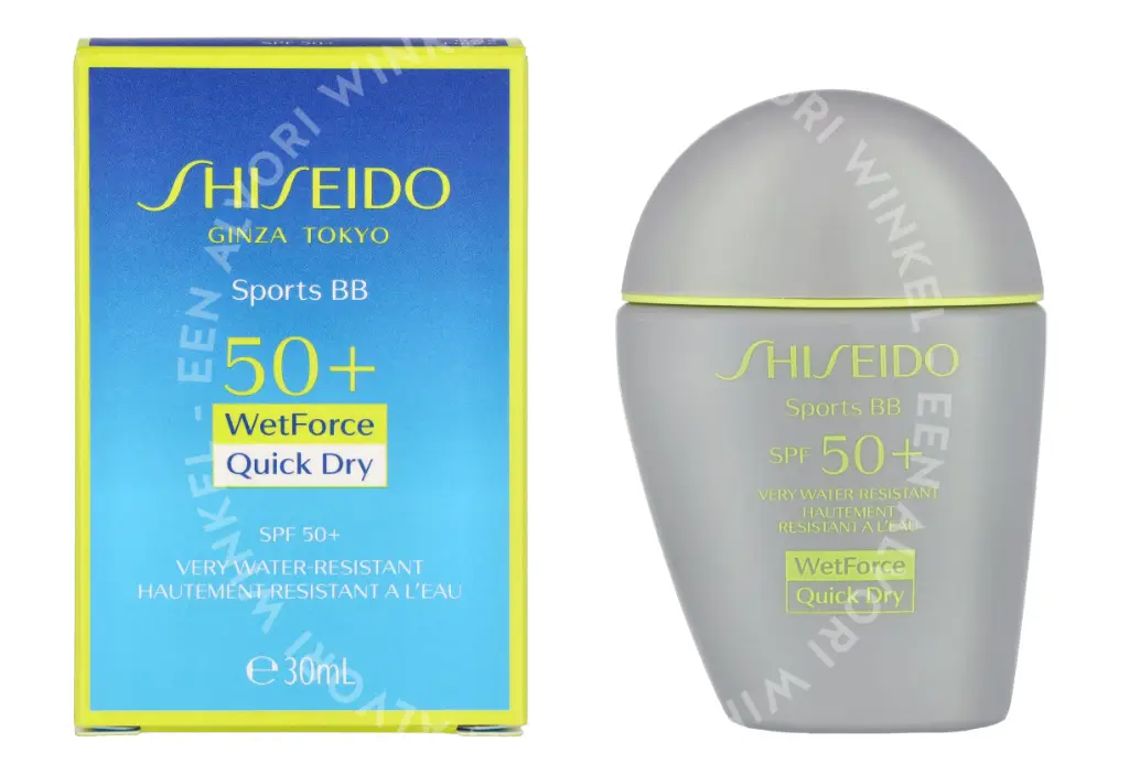 Shiseido Sports BB Wetforce Quick Dry SPF50+ 30ml Dark - Afbeelding 4