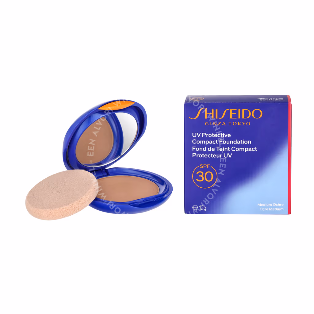 Shiseido UV Protective Compact Foundation SPF30 12g Medium Ochre - Afbeelding 3