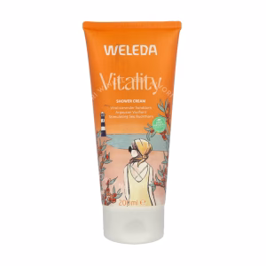 Weleda Vitality Creamy Body Wash 200ml Sanddorn, Stimulating And Enlivening