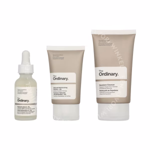 The Ordinary The Daily Set 110ml Cleanser 50ml/Hyaluronic Acid 30ml/Natural Moisturizing Factors and HA 30ml