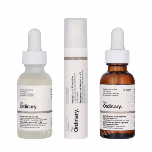 The Ordinary The Nightly Set 75ml Emulsion 15ml/Rose Hip Seed Oil 30ml/Hyaluronic Acid 2% + B5 30ml
