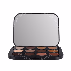 MAC Connect In Colour Eyeshadow Palette 12.2g 12 Shades - Unfiltered Nudes