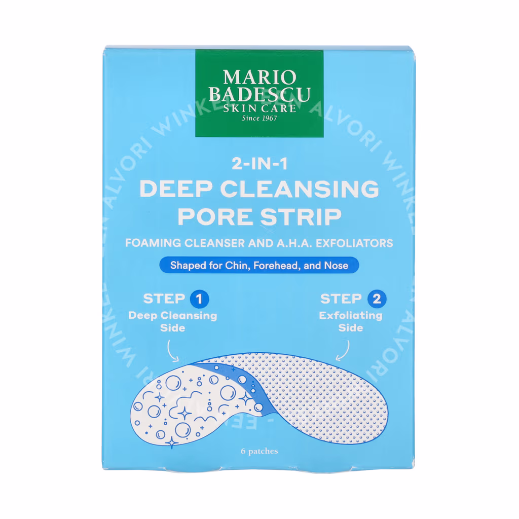 Mario Badescu 2-In-1 Deep Cleansing Pore Strip 6stuk - Afbeelding 2