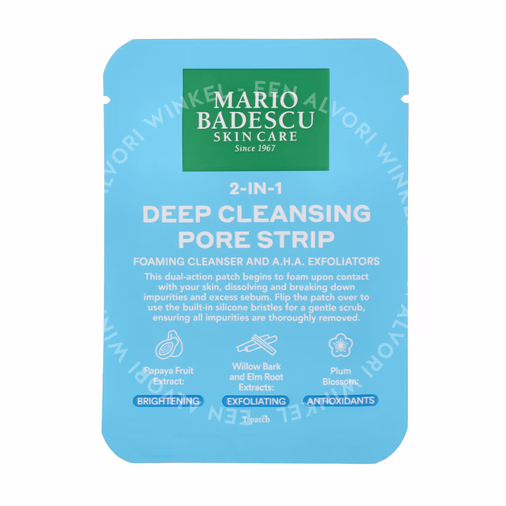 Mario Badescu 2-In-1 Deep Cleansing Pore Strip 6stuk
