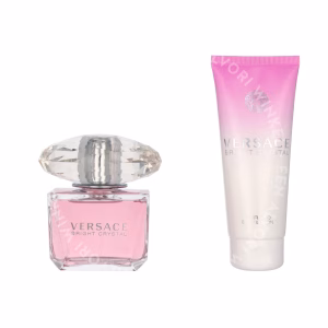 Versace Bright Crystal Giftset 190ml edt spray 90ml/body lotion 100ml