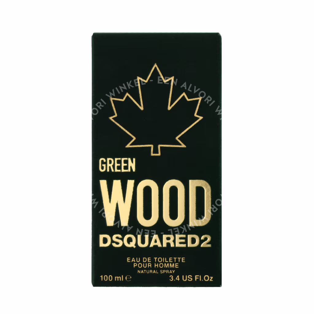 Dsquared2 Green Wood Edt Spray 100ml Pour Homme - Afbeelding 2