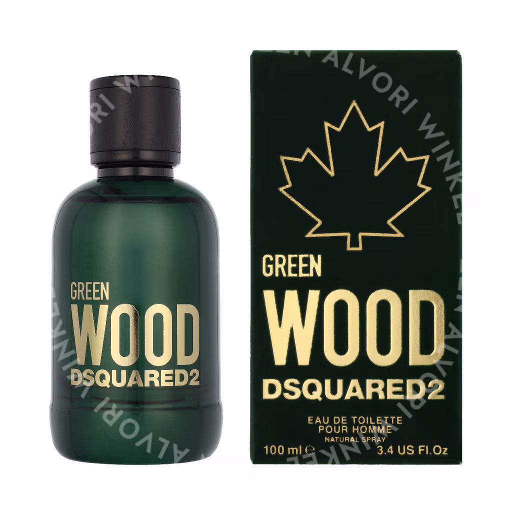 Dsquared2 Green Wood Edt Spray 100ml Pour Homme - Afbeelding 3