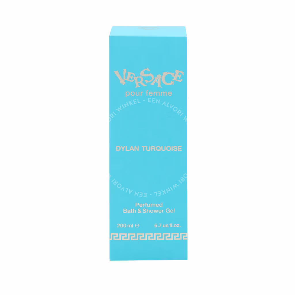 Versace Dylan Turquoise Bath & Shower Gel 200ml Pour Femme/Perfumed - Afbeelding 2