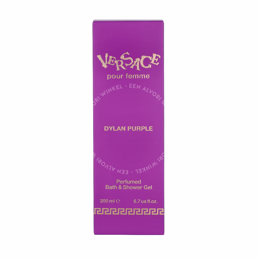 Versace Dylan Purple Perfumed Bath & Shower Gel 200ml - Afbeelding 2