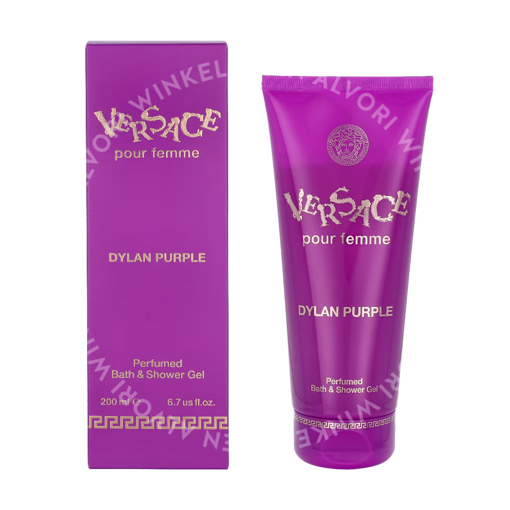 Versace Dylan Purple Perfumed Bath & Shower Gel 200ml - Afbeelding 3