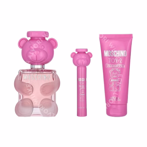 Moschino Toy 2 Bubble Gum Giftset 210ml Edt Spray 100ml/Body Lotion 100ml/Edt Spray 10ml