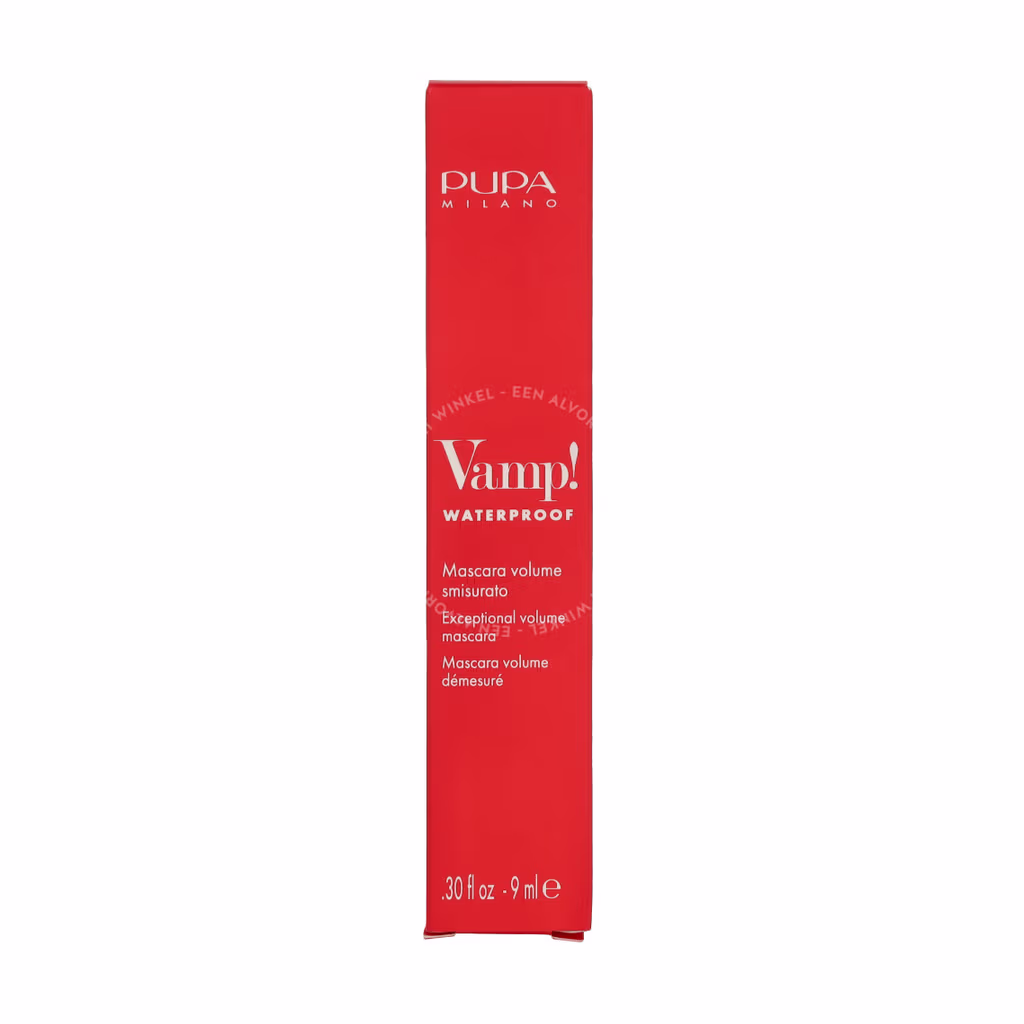 Pupa Vamp! Waterproof Mascara 9ml #001 Black - Afbeelding 2