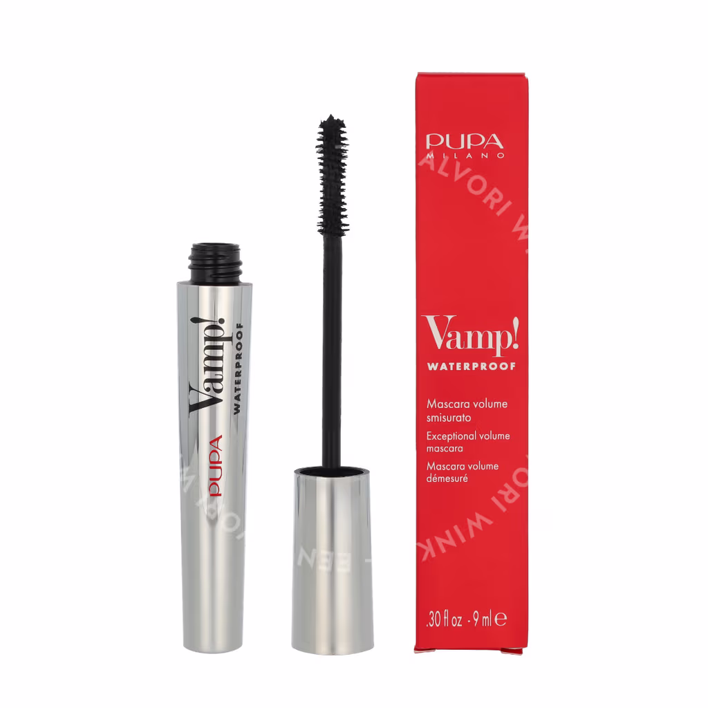 Pupa Vamp! Waterproof Mascara 9ml #001 Black - Afbeelding 3