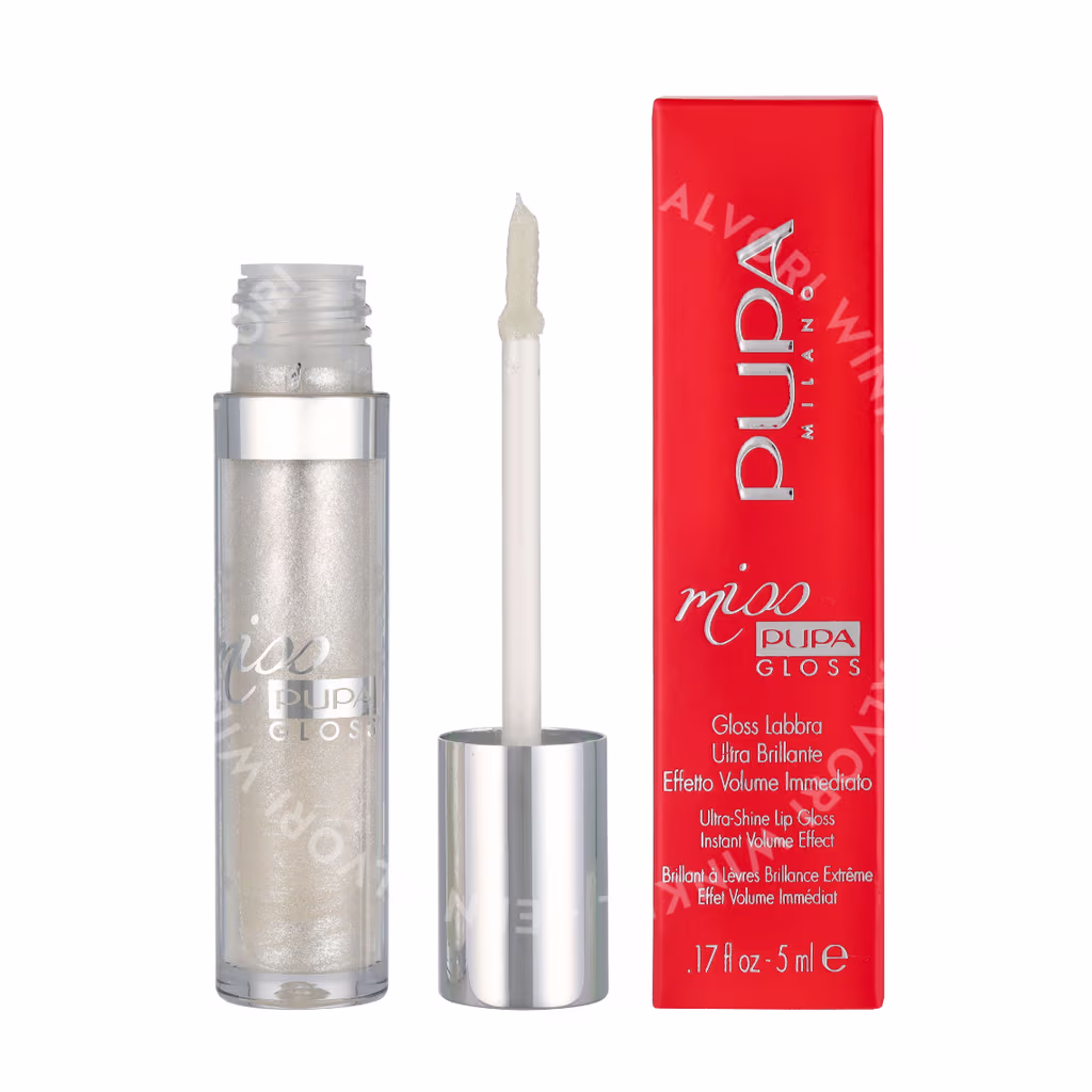 Pupa Miss Pupa Ultra-Shine Lip Gloss 5ml #101 Pearly Clear - Afbeelding 3