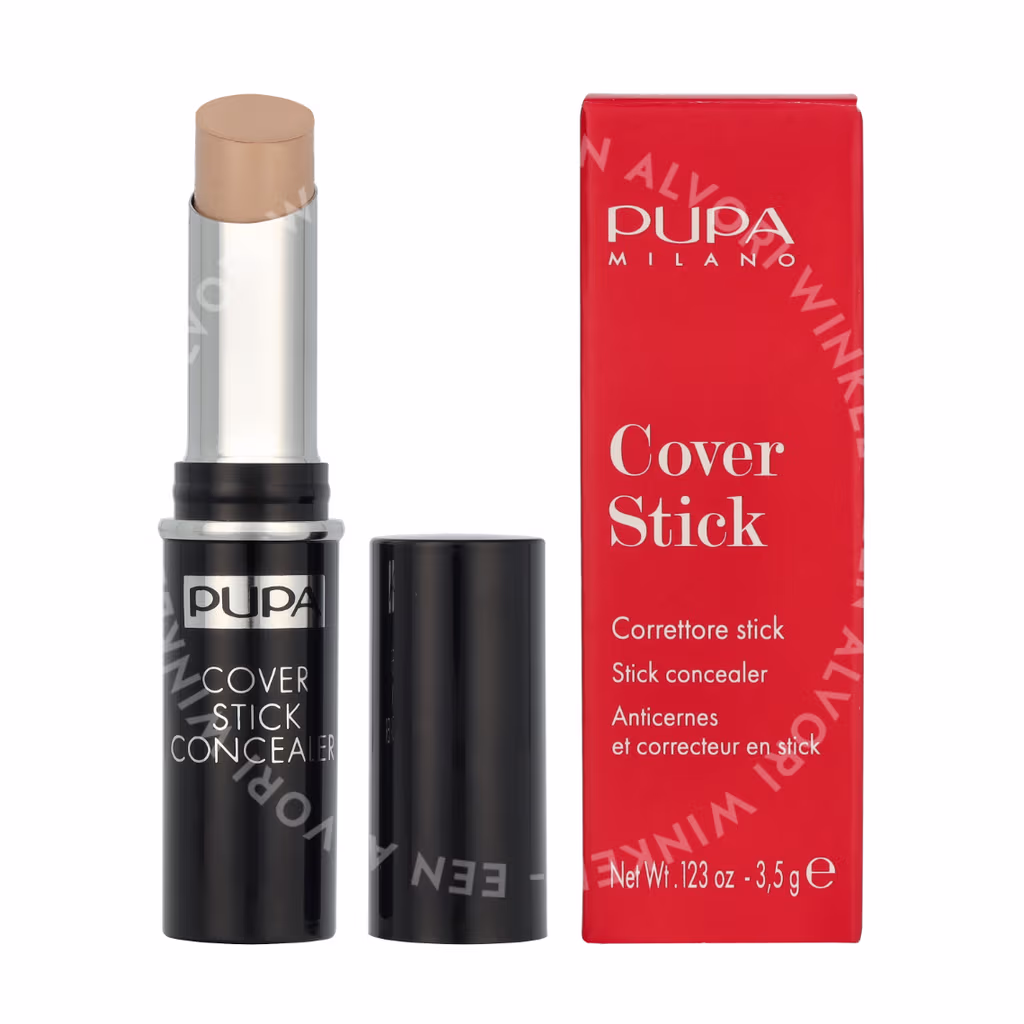 Pupa Cover Stick Concealer 3.5g #001 Light Beige - Afbeelding 3