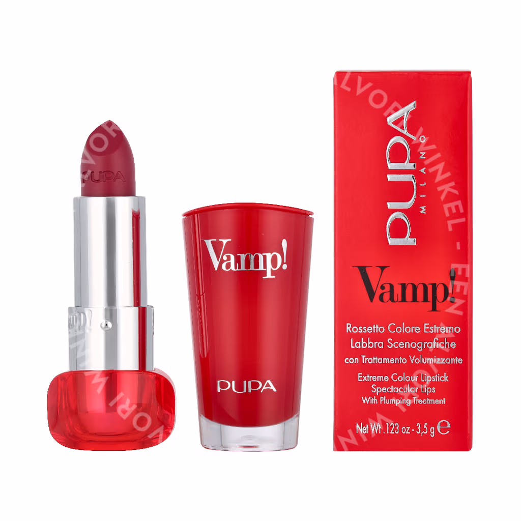 Pupa Vamp! Extreme Colour Lipstick 3.5g #201 Black Cherry - Afbeelding 3