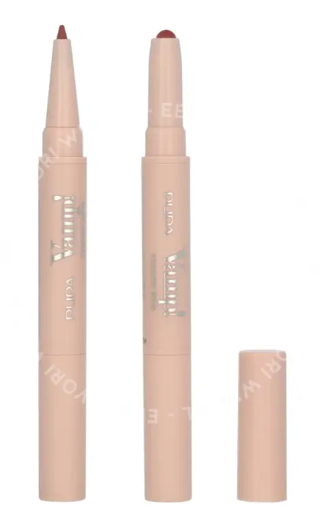 Pupa Vamp! Creamy Duo Lip Pencil 1g #004 Light Rose / lipstick 0,8g / lip pencil 0,2g - Afbeelding 6