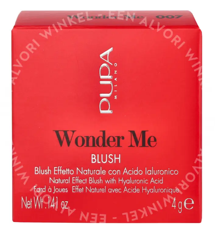 Pupa Wonder Me Blush 4g #007 Good Vibes - Afbeelding 5