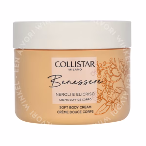 Collistar Benessere Neroli And Helichrysum Soft Body Cream 200ml