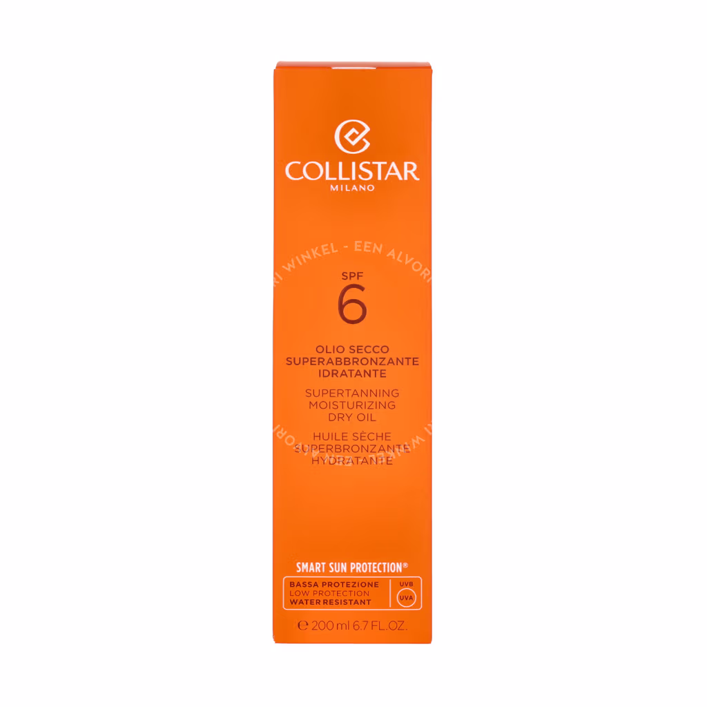 Collistar Supertanning Moisturizing Dry Oil SPF6 200ml - Afbeelding 2