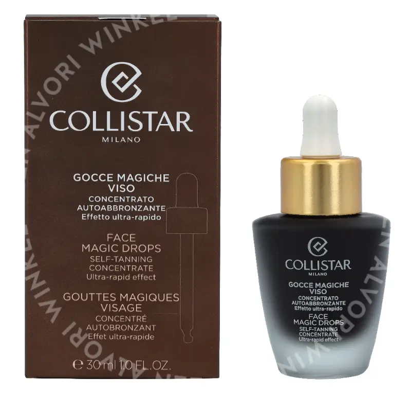 Collistar Face Magic Drops SelfTanning Concentrate 30ml Ultra-Rapid Effect - Afbeelding 4