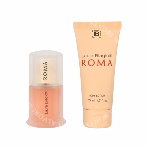 Laura Biagiotti Roma Giftset 75ml Edt Spray 25ml/Body Lotion 50ml