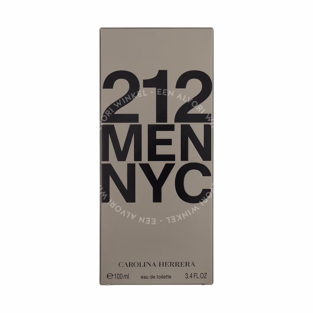 Carolina Herrera 212 NYC Men Edt Spray 100ml - Afbeelding 2