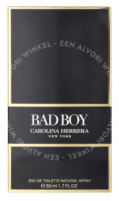 Carolina Herrera Bad Boy Edt Spray 50ml - Afbeelding 5