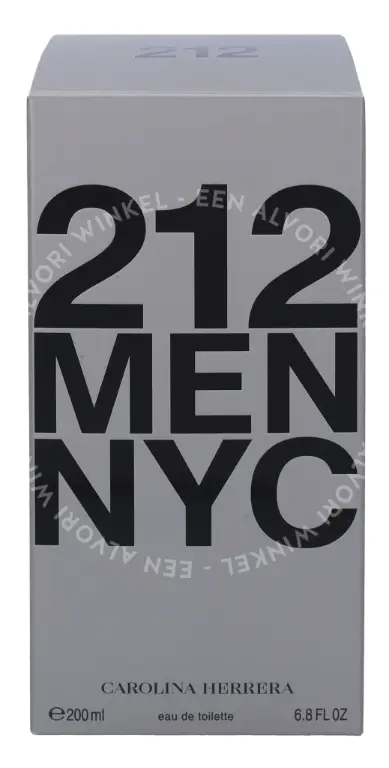 Carolina Herrera 212 NYC Men Edt Spray 200ml - Afbeelding 5