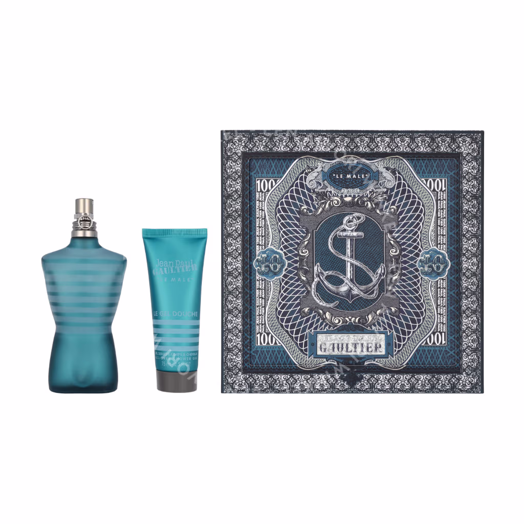 J.P. Gaultier Le Male Giftset 200ml Edt Spray 125ml/Shower Gel 75ml - Afbeelding 3