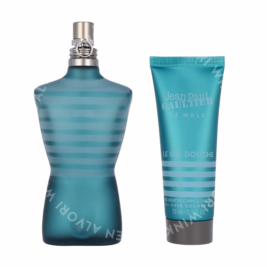 J.P. Gaultier Le Male Giftset 200ml Edt Spray 125ml/Shower Gel 75ml