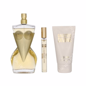 J.P. Gaultier Divine Giftset 185ml Edp Spray 100ml/Body Lotion 75ml/Edp Spray 10ml