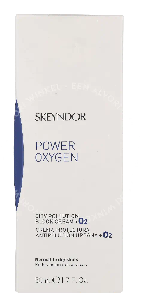 Skeyndor Power Oxygen City Pollution Block Cream + O2 50ml Normal To Dry Skin - Afbeelding 5