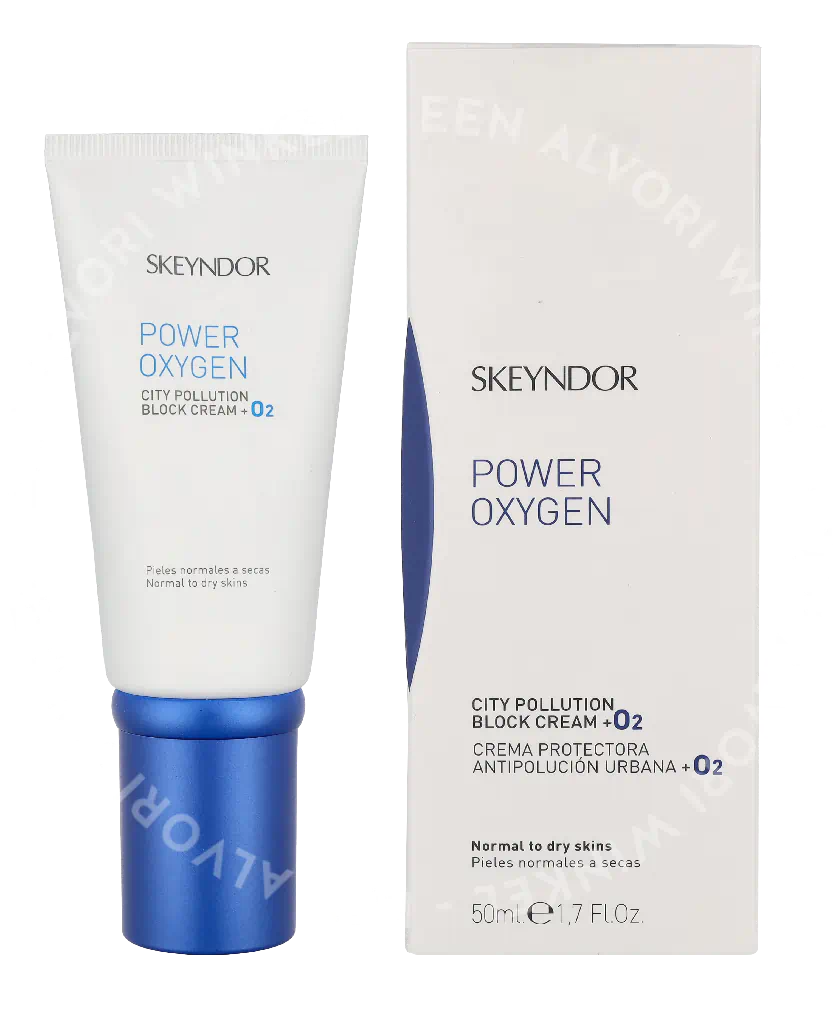 Skeyndor Power Oxygen City Pollution Block Cream + O2 50ml Normal To Dry Skin - Afbeelding 4