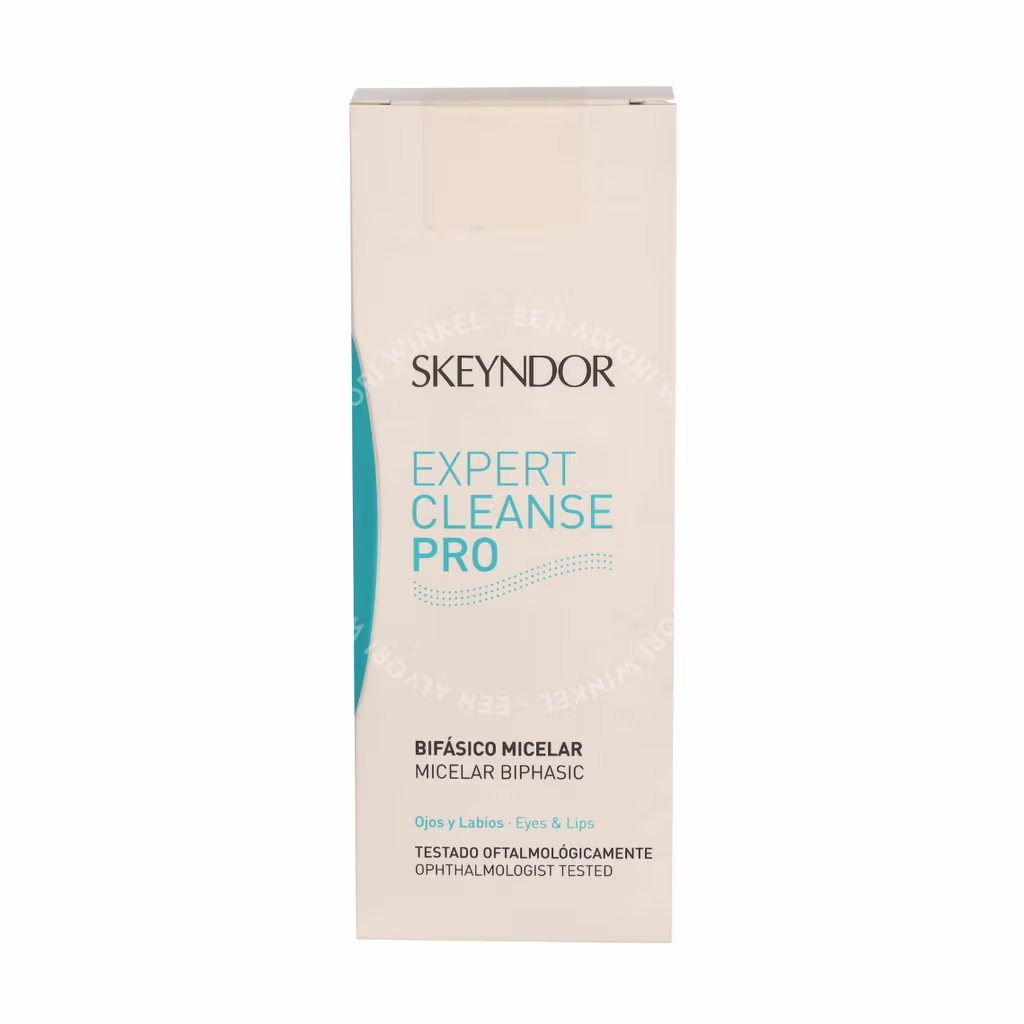 Skeyndor Expert Cleanse Pro Micellar Biphasic 125ml Remover Eyes And Lips - Afbeelding 2