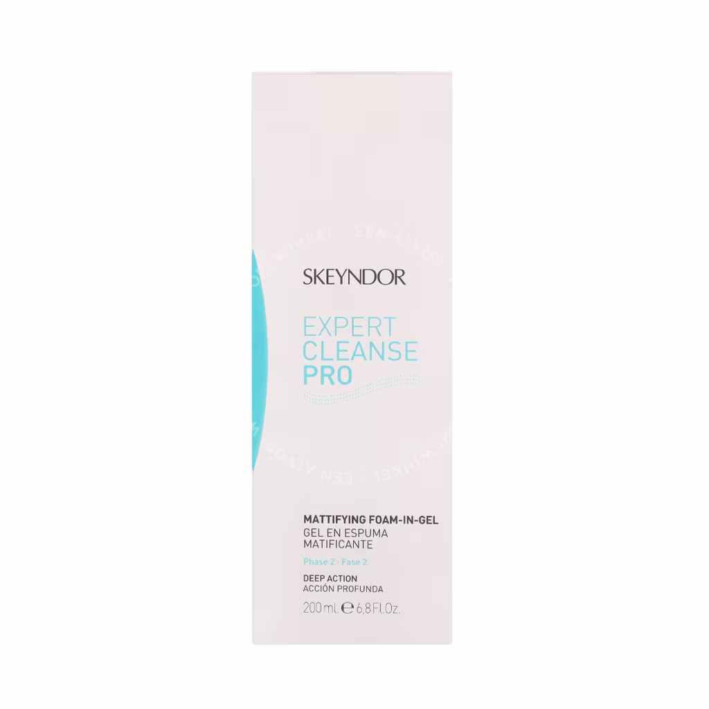 Skeyndor Expert Cleanse Pro Mattifying Foam-In-Gel 200ml - Afbeelding 2
