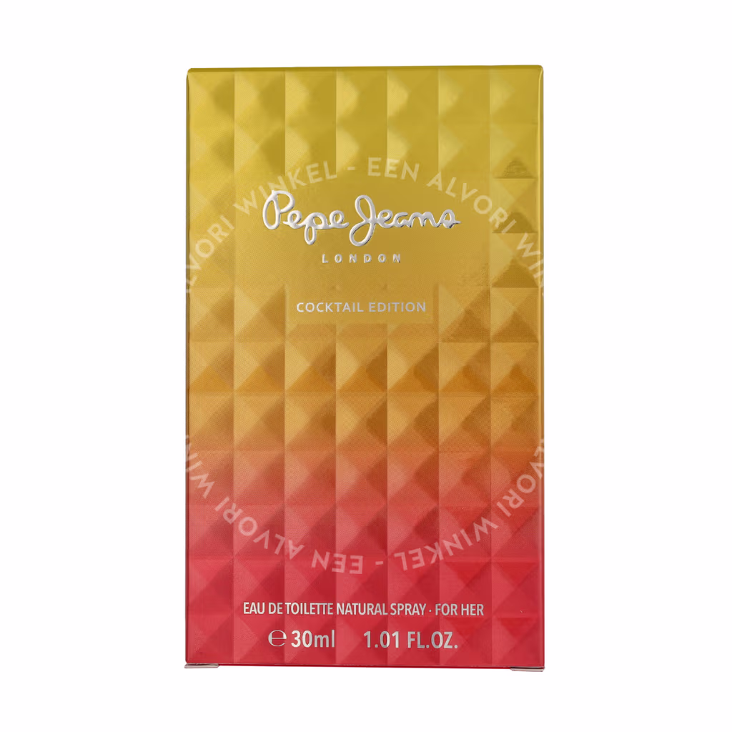 Pepe Jeans Cocktail Edition For Her Edt Spray 30ml - Afbeelding 2