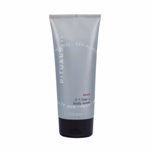 Rituals Sport 2-1 Hair + Body Wash 200ml Activated Charcoal + Mint