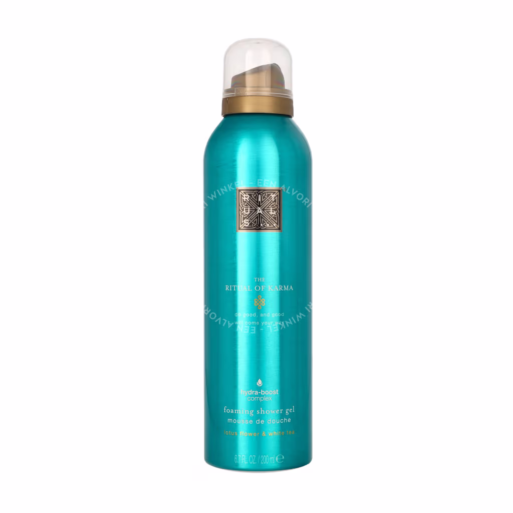 Rituals Karma Shower Foam Full Of Kindness 200ml Holy Lotus & Organic White Tea - Afbeelding 2