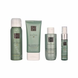 Rituals Jing Set 195ml Sleep Foaming Shower Gel 50 ml/Night Rescue Hand Mask 50 ml/Sleep Pillow & Body Mist 20 ml/Shower Oil 75ml