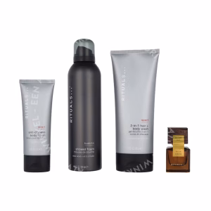 Rituals Homme Medium Set 485ml Sport Anti-Dryness Body Lotion 70ml/Sport 2-In-1 Shampoo & Body Wash 200ml/Edp 15ml/Shower Foam 200ml