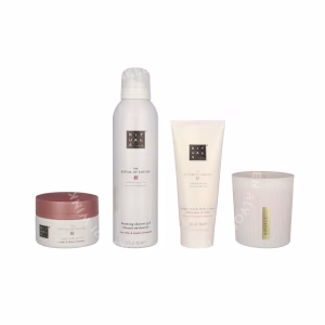 Rituals Sakura Medium Set 565ml Body Cream 100ml/Scented Candle 140g/Body Scrub 125g/Foaming Shower Gel 200ml