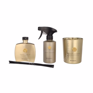 Rituals Private Collection Sweet Jasmine Giftset 710ml Remark: 1x Mini Fragrance Sticks 100ml/1x Home Perfume 250ml, 1x Scented Candle 360g, 1x Mini Fragrance Stick