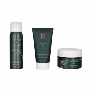 Rituals Trial Jing Set 245ml Body Scrub 125g/Body Cream 70ml/Foaming Shower Gel 50ml