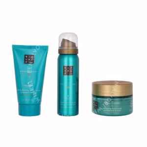 Rituals Trial Karma Set 245ml 48h Hydrating Body Cream 70ml/Foaming Shower Gel 50ml/Softening Body Scrub 125g