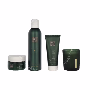 Rituals Jing Medium Giftset 565ml Scented Candle 140g/Foaming Shower Gel 200ml/Body Cream 100ml/Body Scrub 125g