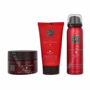 Rituals Ayurveda Trial Set 245ml Foaming Shower Gel 50ml/Body Scrub 125g/Body Cream 70ml